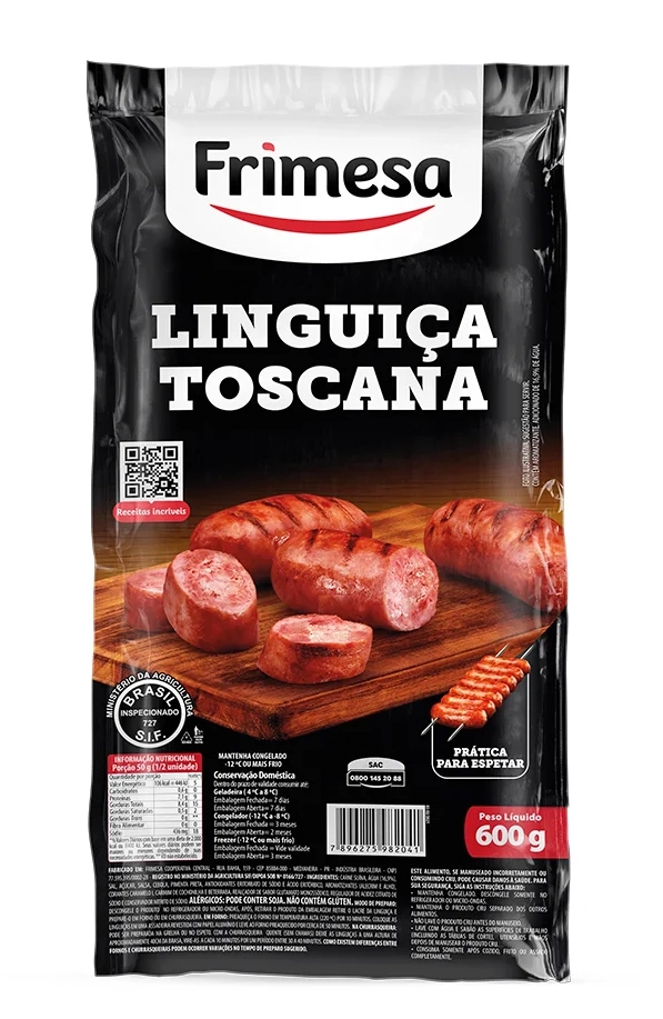 Ling Frimesa Toscana 600g