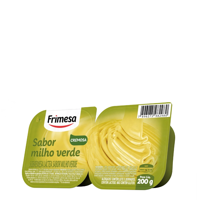Sobremesa Frimesa Milho Verde 200g