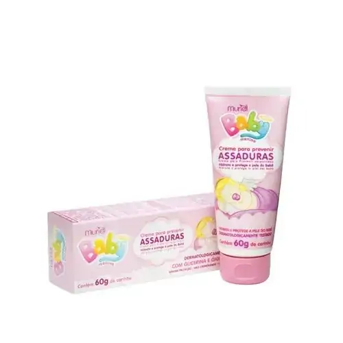 Creme Assadura Baby Muriel Rosa