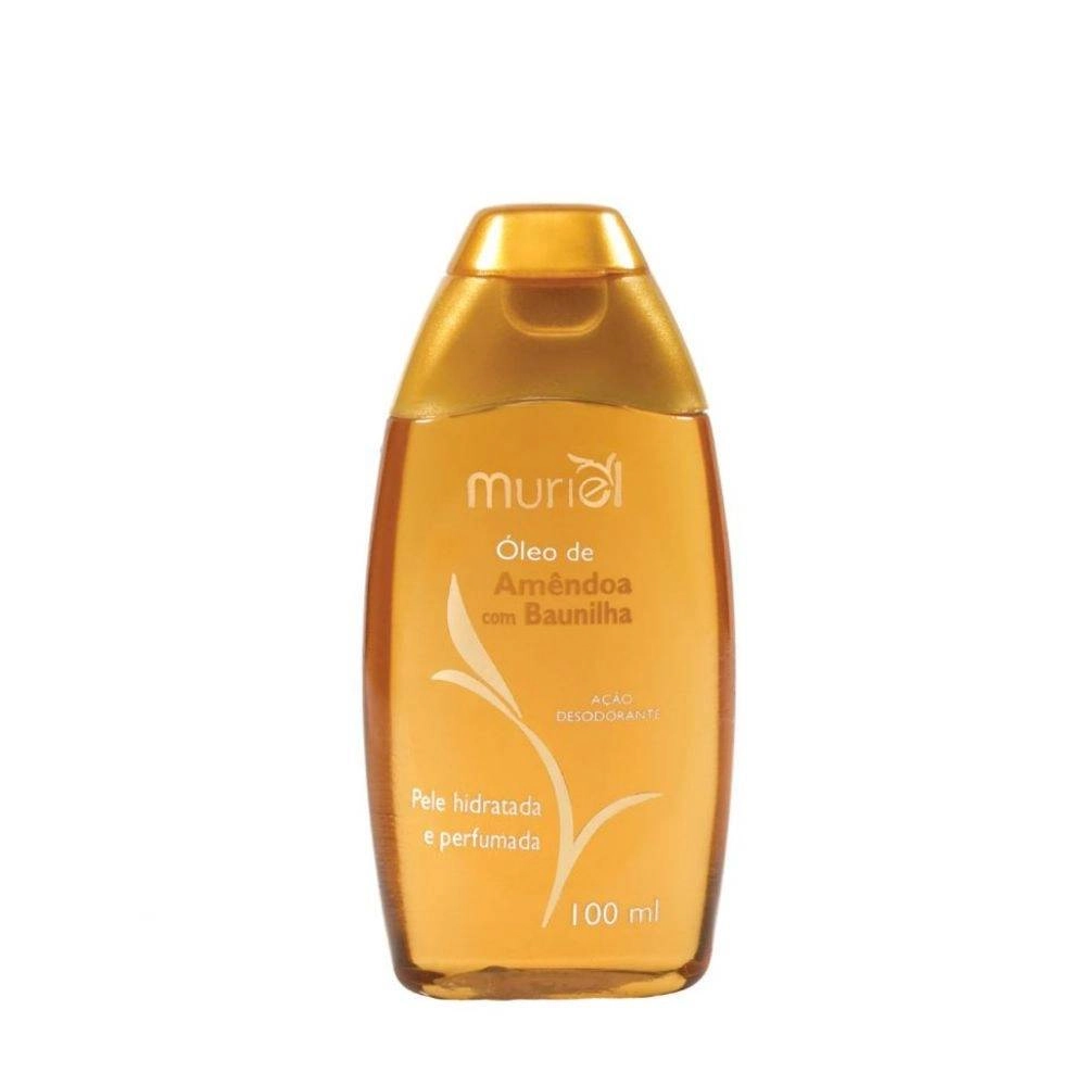 óleo Corporal Para Banho Muriel 100ml Amêndoa E Baunilha Unit