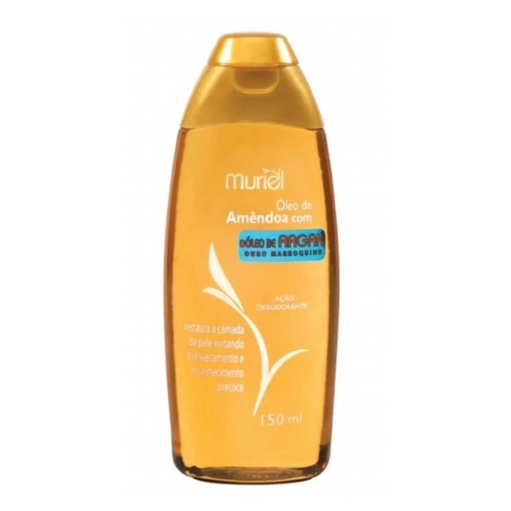 óleo Corporal Para Banho Muriel 150ml Amendoas Com Argan Unit