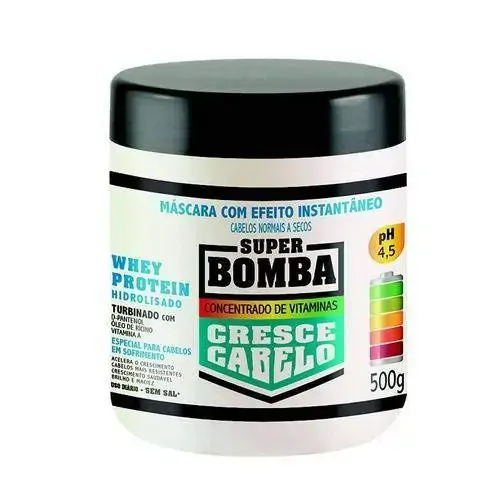Super Bomba De Vitaminas Masc Normal A Seco 500g