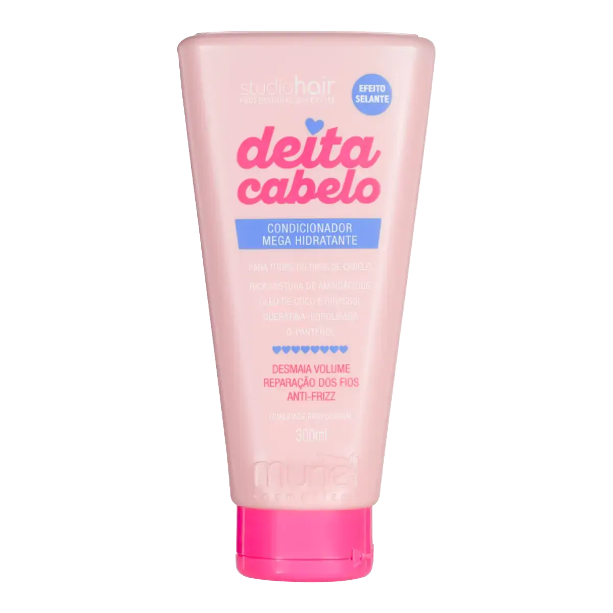 Condicionador Mega Hidratante Deita Cabelo Muriel Frasco 300ml