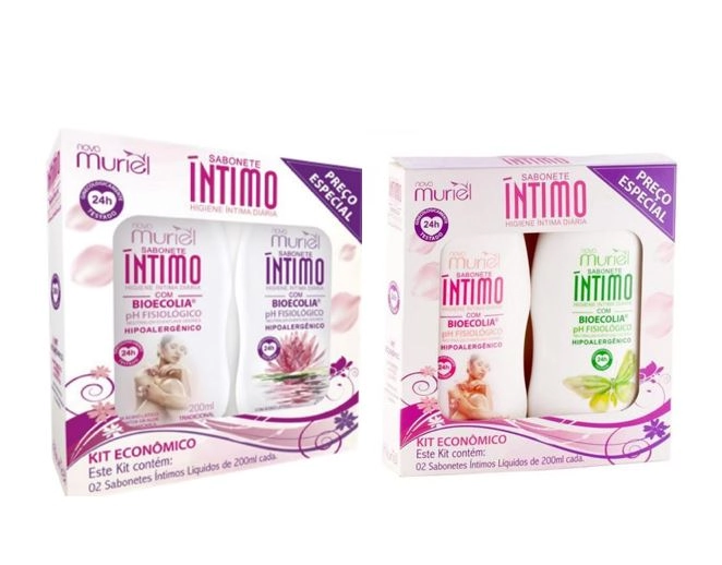 Kit Sab.intimo Muriel Trad. Floral 200ml