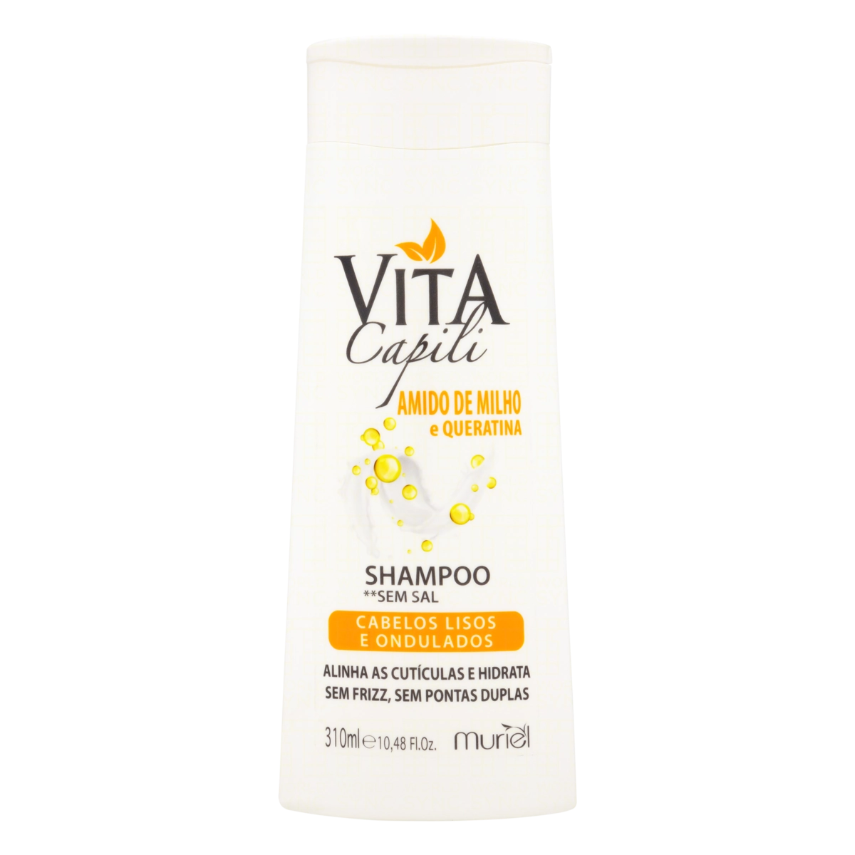 Shampoo Muriel Vita Capili Amido De Milho Frasco 310ml