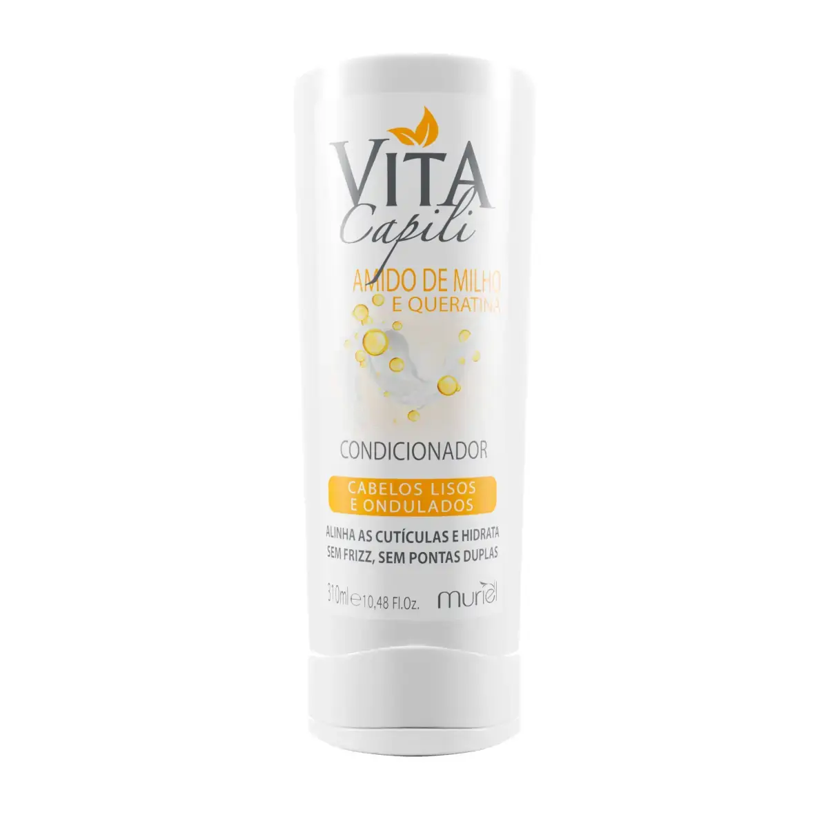 Condicionador Muriel Vita Capili Amido De Milho Frasco 310ml