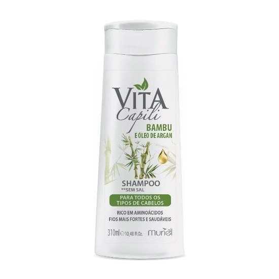 Shampoo Muriel Vita Capili Bambu Frasco 310ml