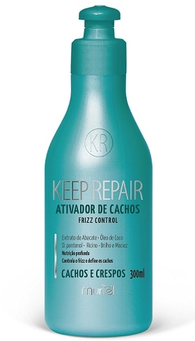 Ativador Cachos Keep Repair 300ml Cachos E Crespos