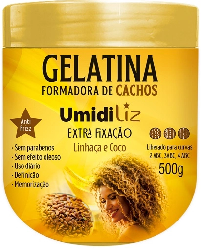 Gelatina Cap Umidiliz Extra Fixacao 500ml