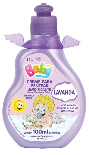 Cr Pent Umidificante Muriel Baby 100ml Lavanda