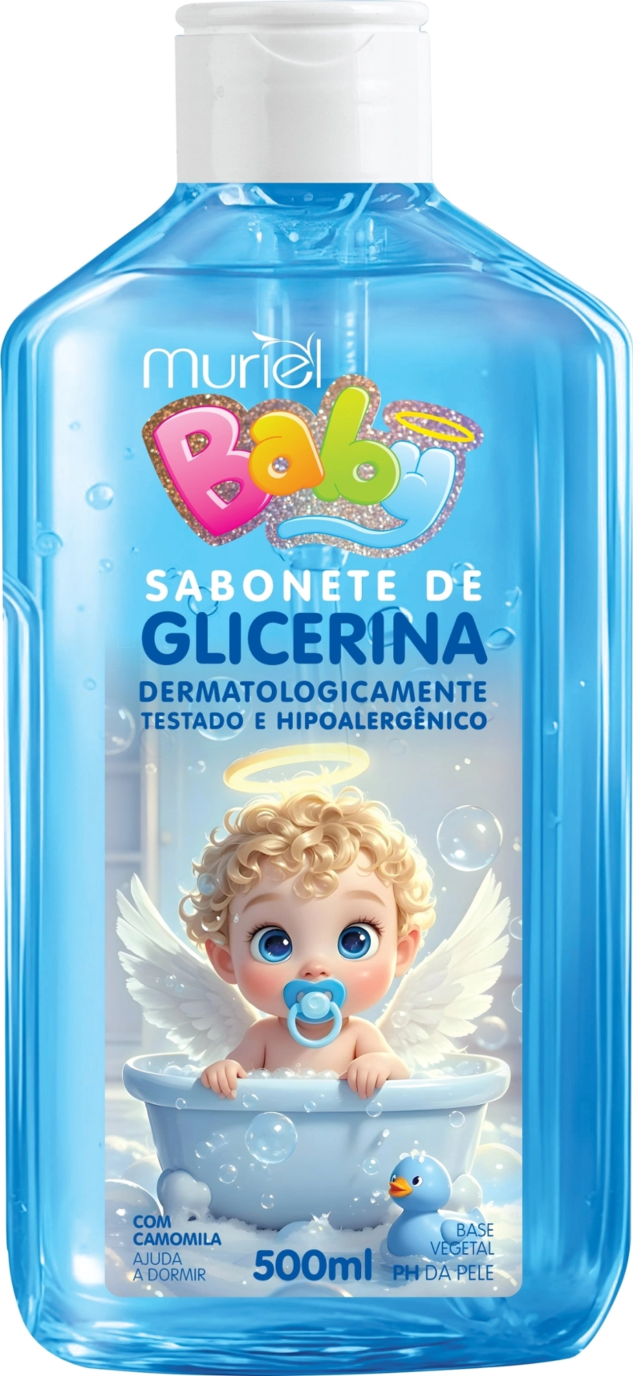 Sab Liq Glicerinado Muriel Baby 500ml Azul