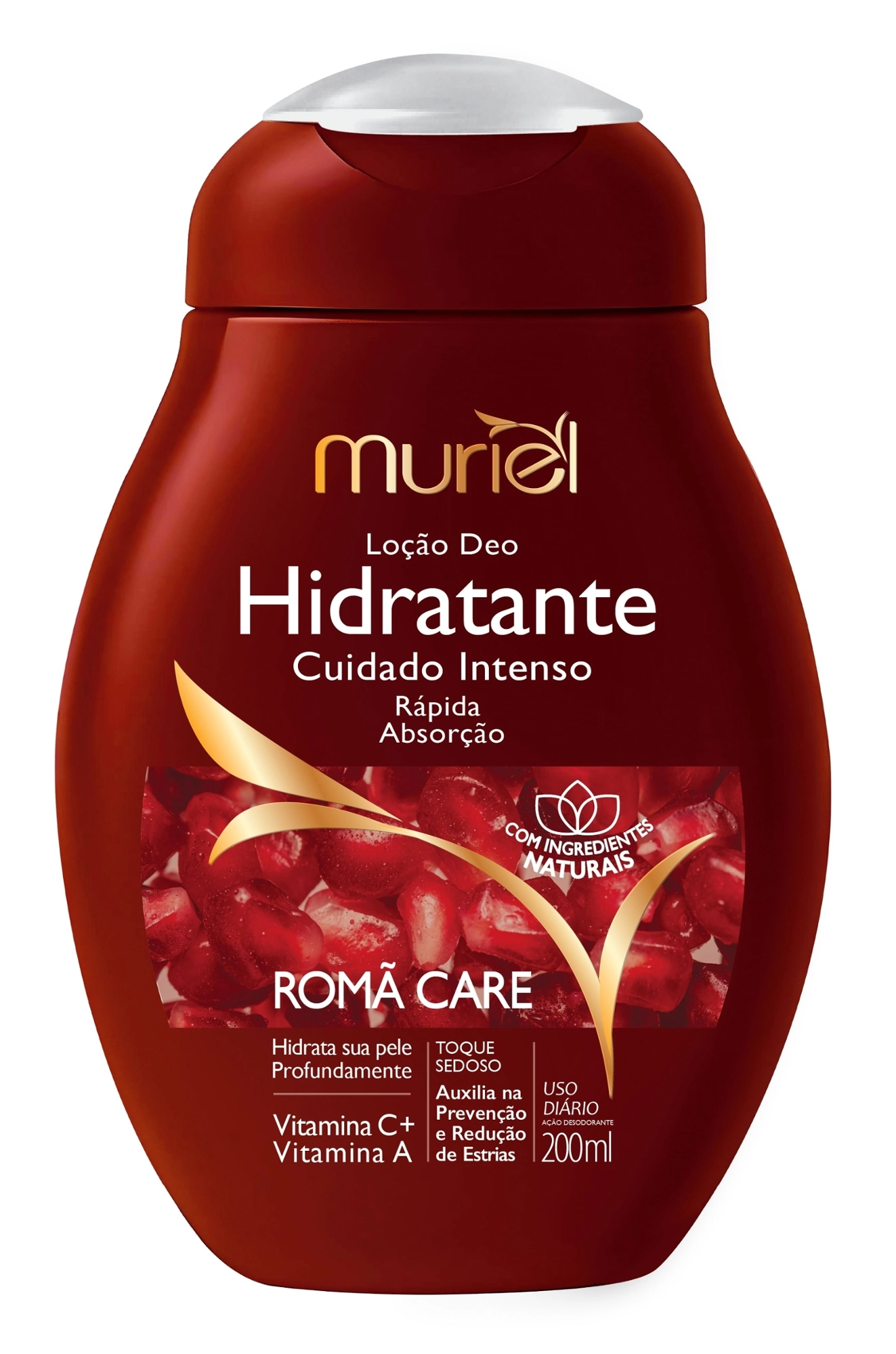 Locao Hidr Muriel 200ml Roma Care