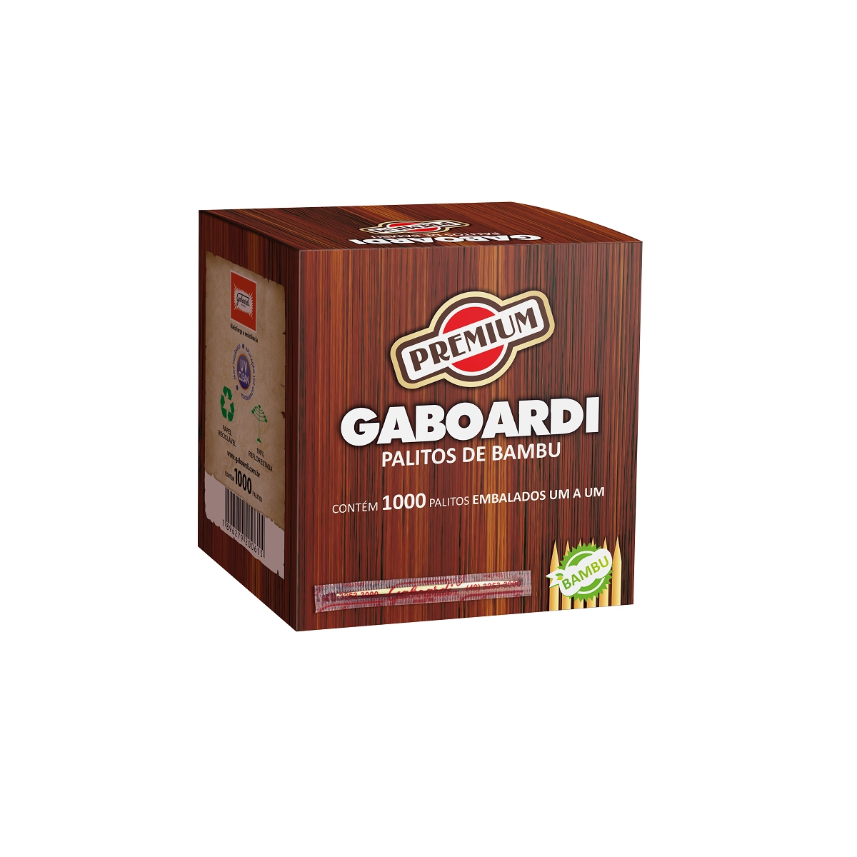 Palito Bambu Gaboardi C/1000 Embal