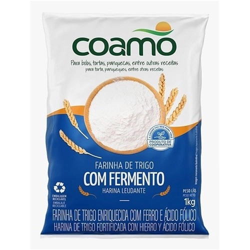 Farinha Trigo Coamo C/ferm 1kg