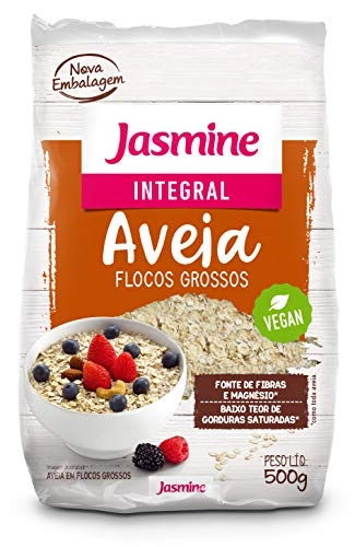 Aveia Em Flocos Grossos Jasmine Pacote 400g