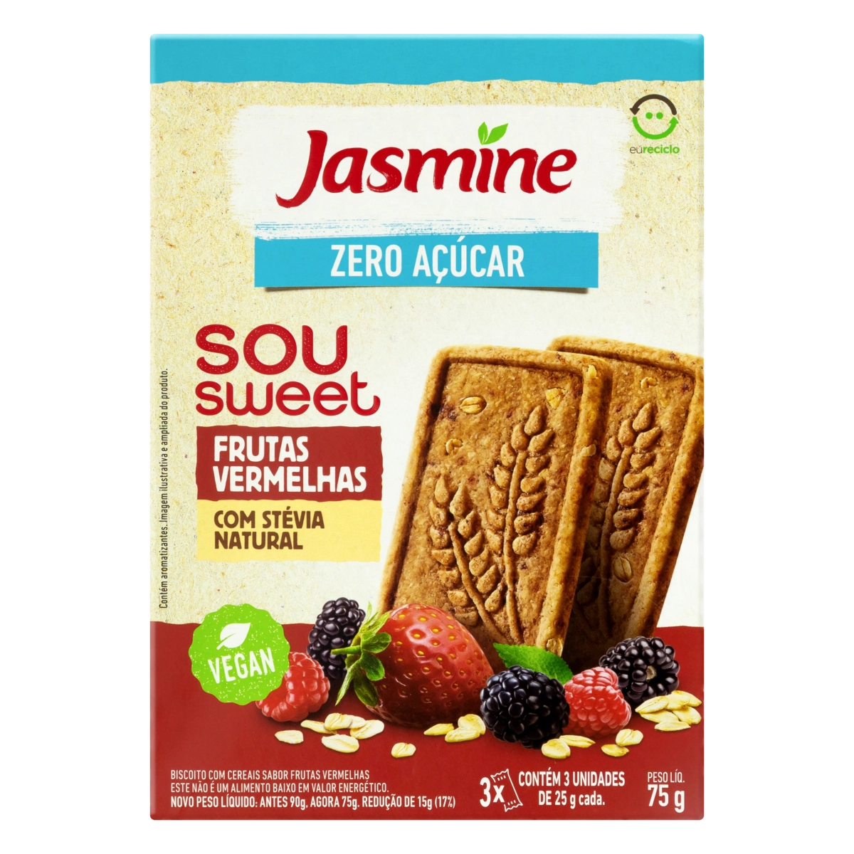 Sou Sweet 30g Frutas Vermelhas Jasmine