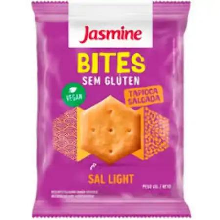 Bisc.jasmine Bites 25g S/gluten Tapioca