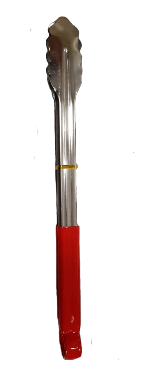 Pegador Inox 35,5cm Cabo Emborrachado