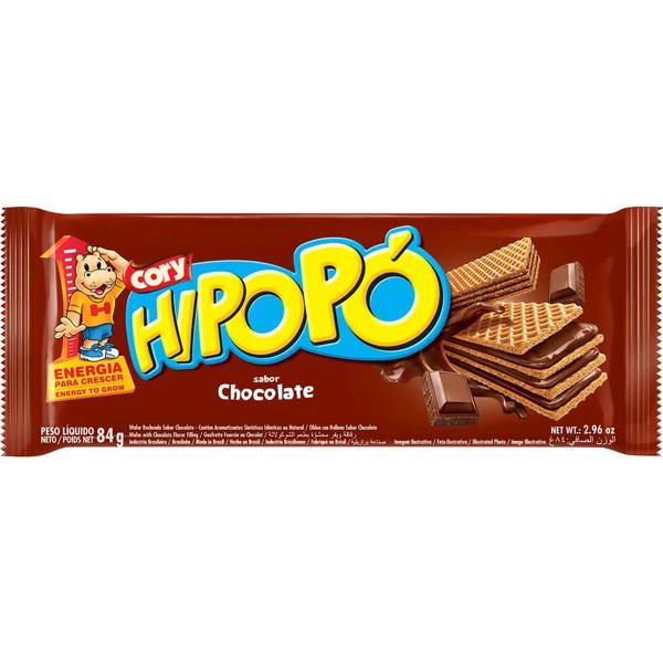 Bisc. Wafer Hipopo 84g Chocolate