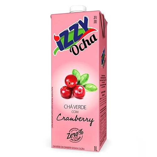 Cha Izzy Verde C/ Cranberry 1l