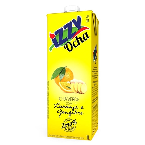 Cha Verde Sabor Laran Gengib Izzy 1lt