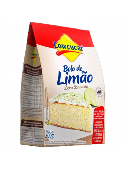 Mist Bolo Lowcucar Zero Limao