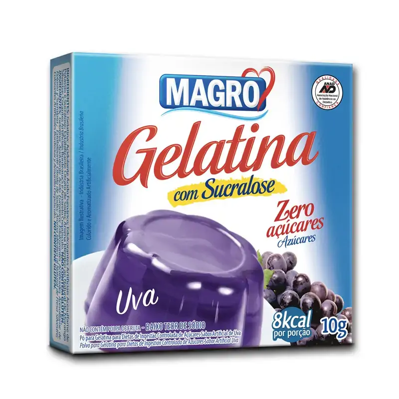 Po Gelat Magro C/ Sucralose Uva