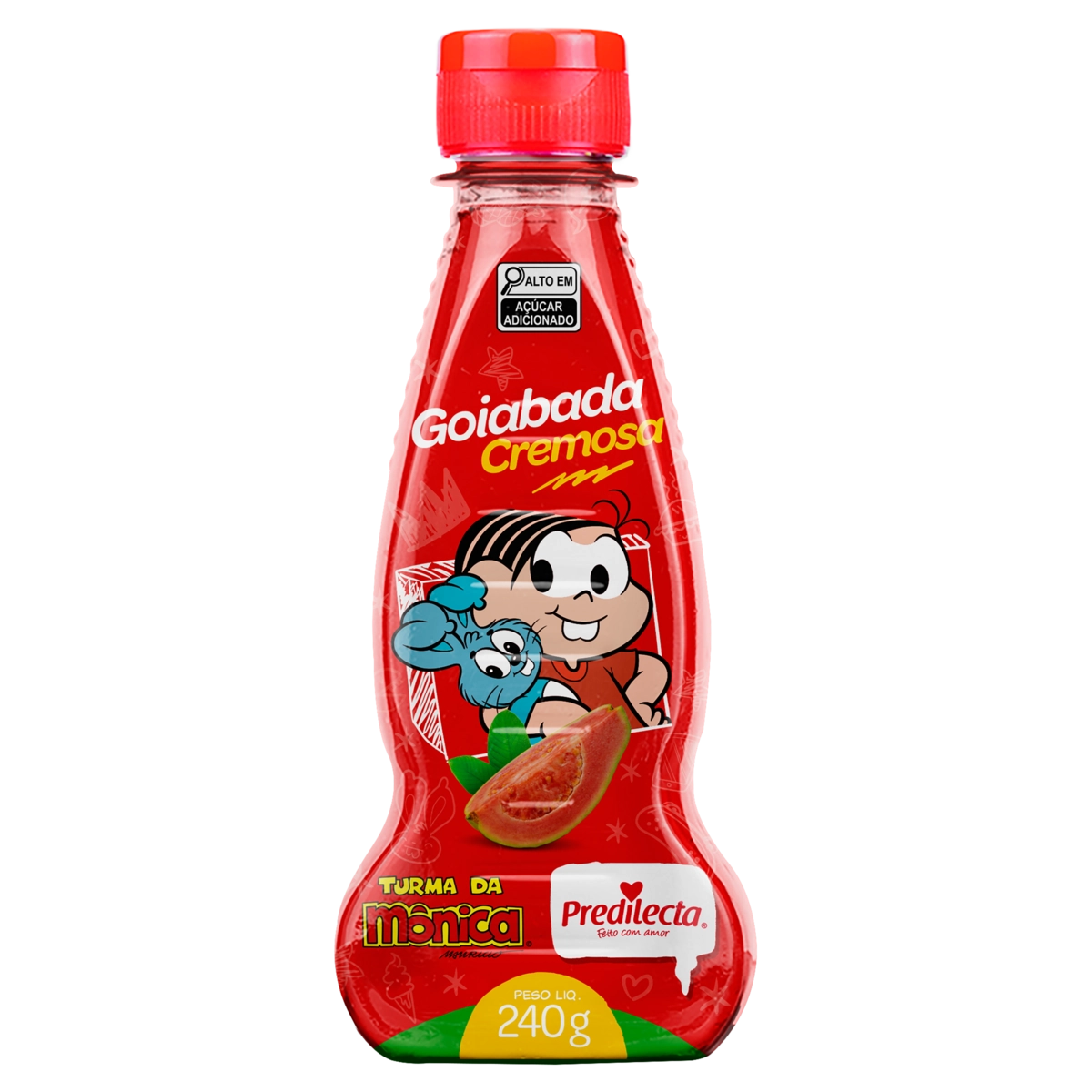 Goiabada Cremosa Turma Da Mônica Predilecta Squeeze 240g