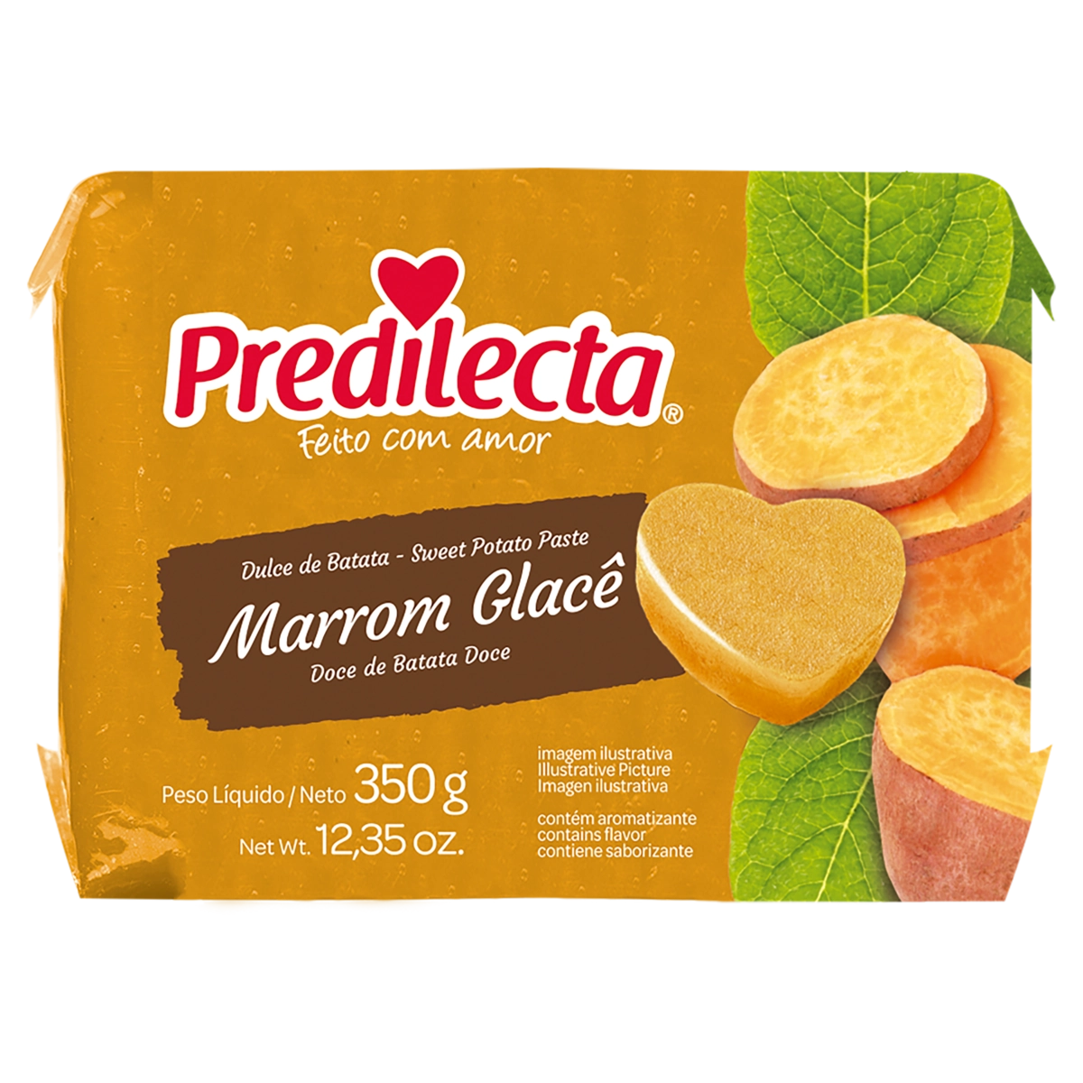 Marrom Glacê Predilecta Pacote 350g