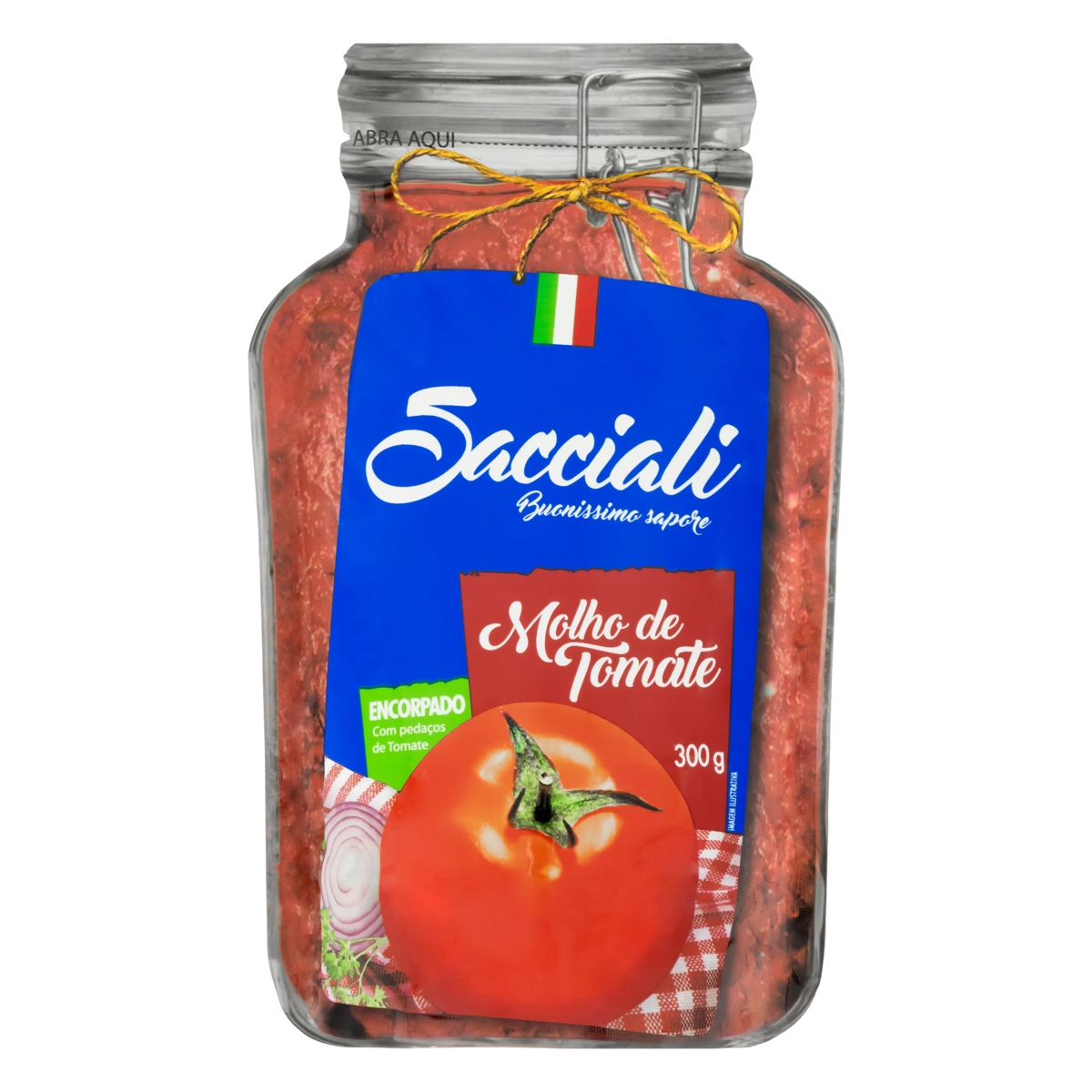 Molho De Tomate Sacciali Pouch 300g