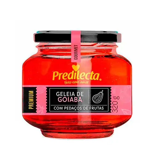 Geleia Goiaba Predilecta Premium Gourmet Vidro 320g
