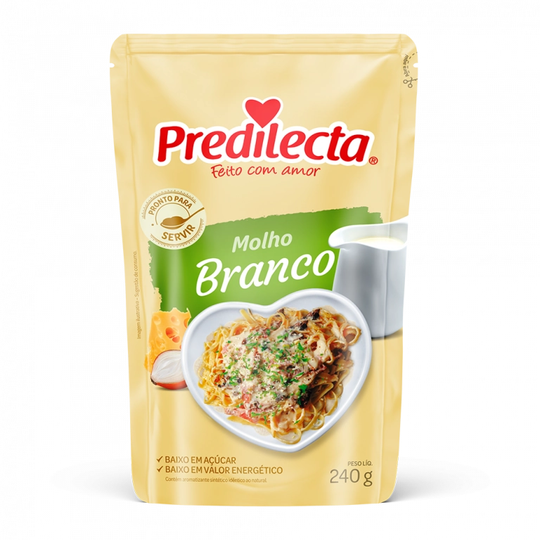 Molho Branco Predilecta Sachê 240g