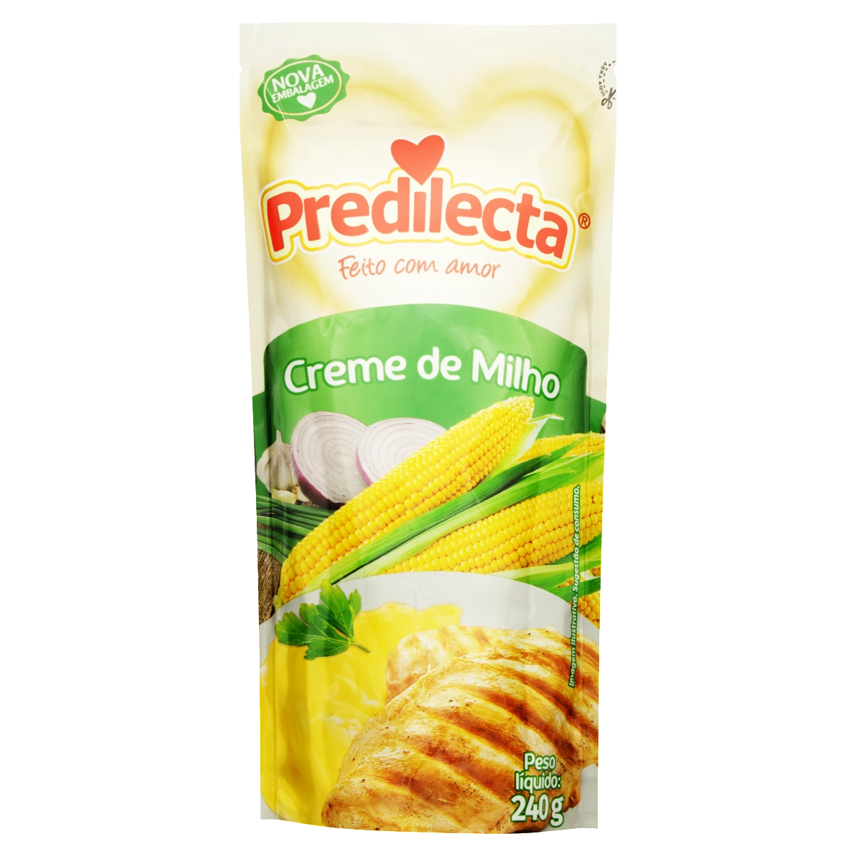 Creme Milho Predilecta Sachê 240g