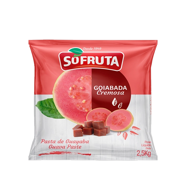 Goiabada Cremosa Sofruta 2,5kg