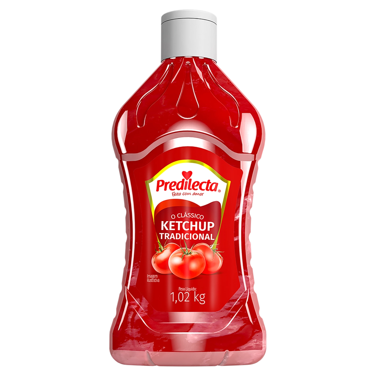 Ketchup Tradicional Predilecta Squeeze 1,02kg