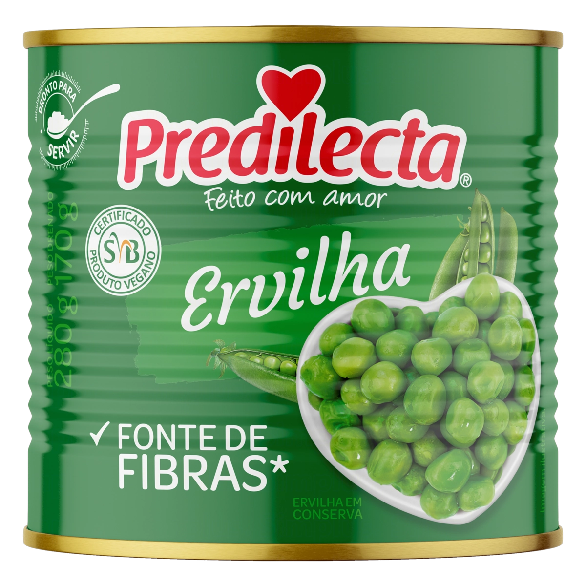 Ervilha Em Conserva Predilecta Lata 170g