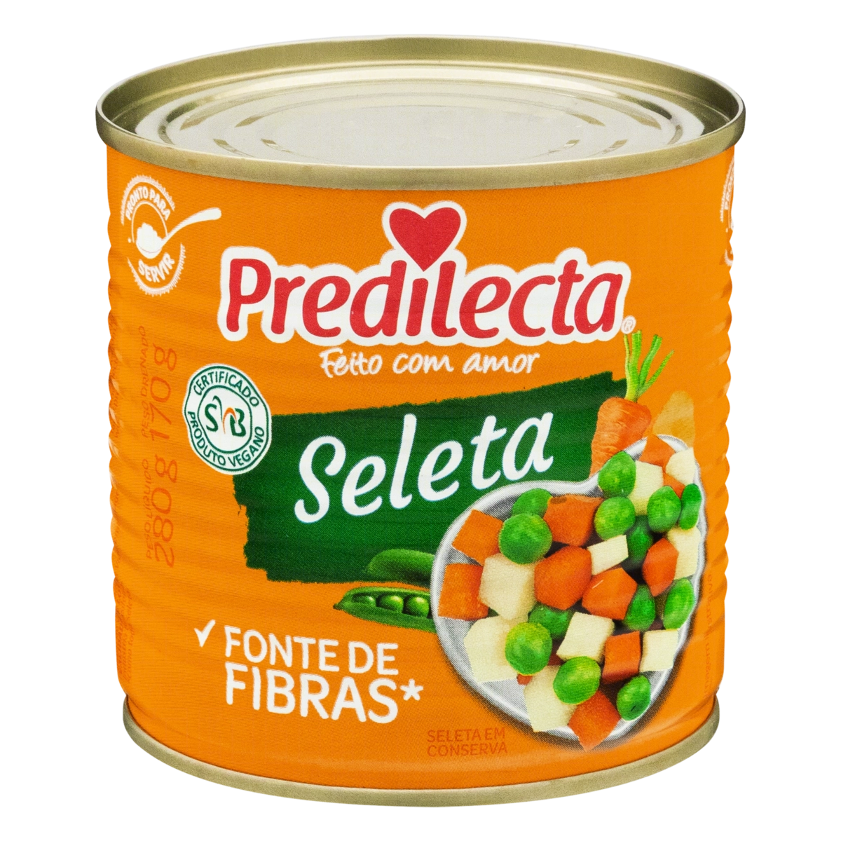 Seleta De Legumes Em Conserva Predilecta Lata 170g