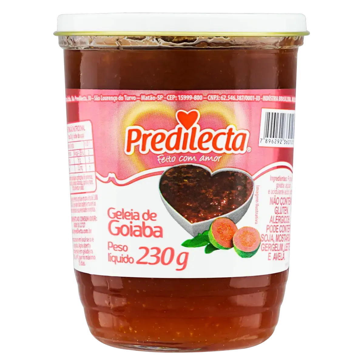 Geleia Goiaba Predilecta Vidro 230g