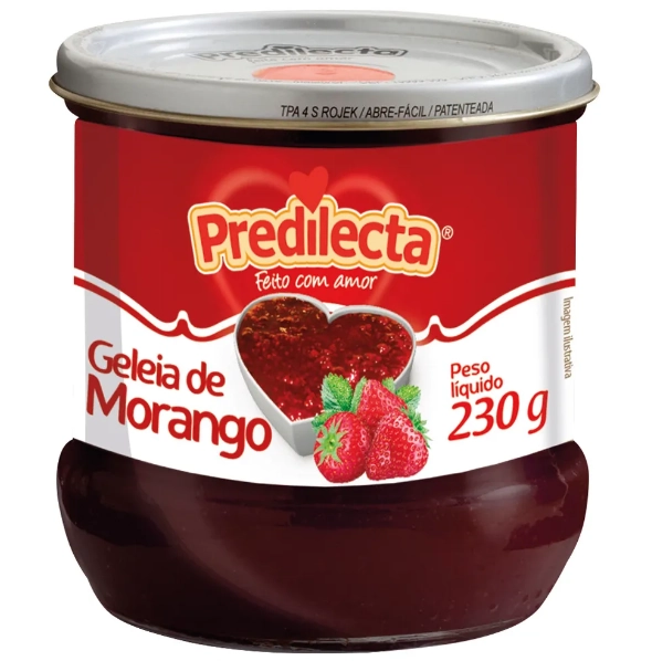 Geleia Morango Predilecta Vidro 230g