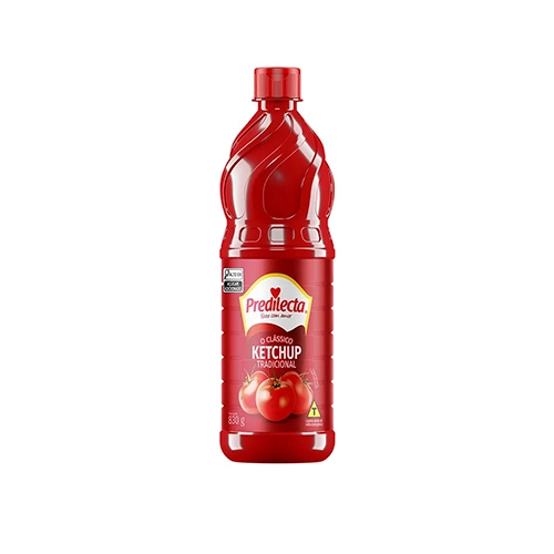 Ketchup Predilecta 830g Bisnaga Trad