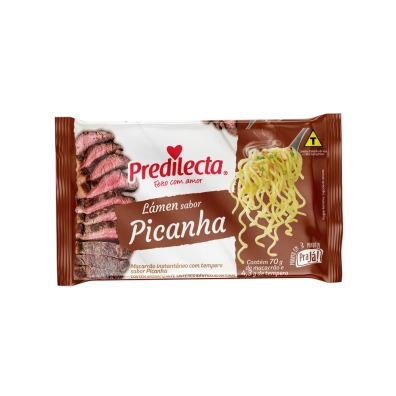 Macarrão Instantâneo Lámen Picanha Predilecta Pra Já Pacote 74,3g