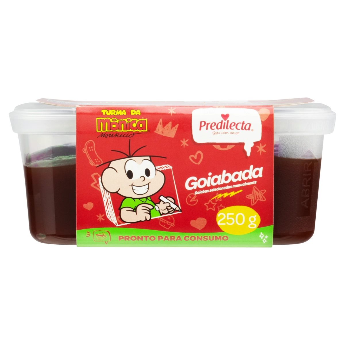 Goiabada Turma Da Mônica Predilecta Pote 250g