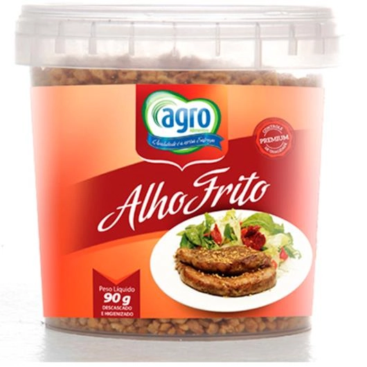 Alho Frito Agro Crocante 90gr