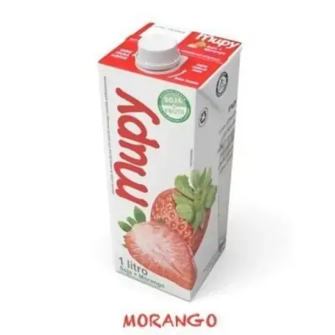 Bebida à Base De Soja Morango Mupy Caixa 1l