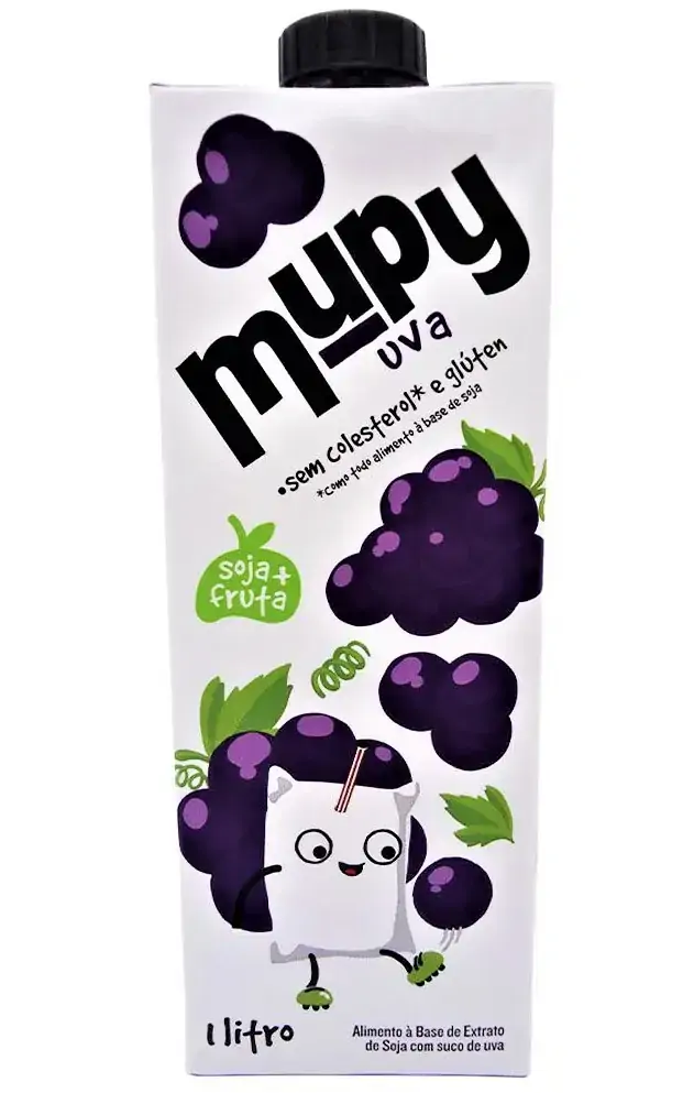 Bebida à Base De Soja Uva Mupy Caixa 1l
