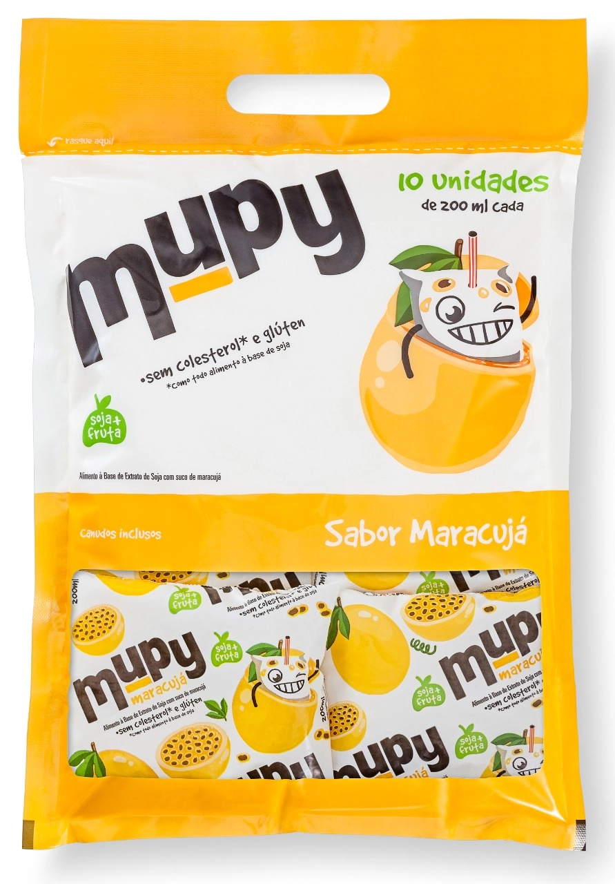 Kit Beb Soja Mupy Maracuja Saquinho 4un