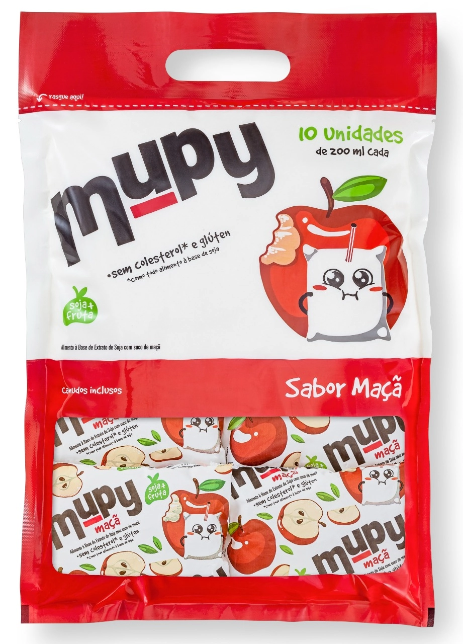 Kit Beb Soja Mupy Maca Saquinho 4un