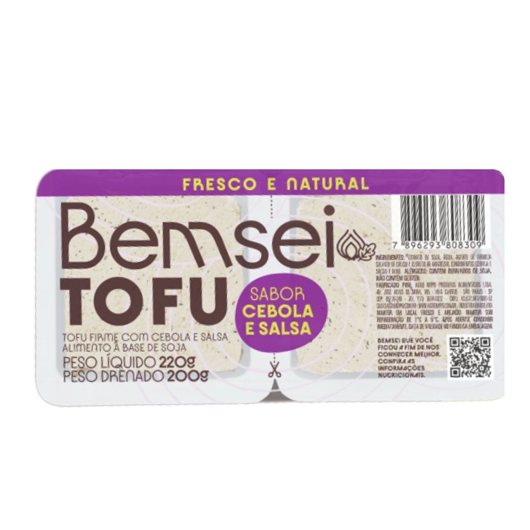 Tofu Bemsei 200g Cebola/salsa