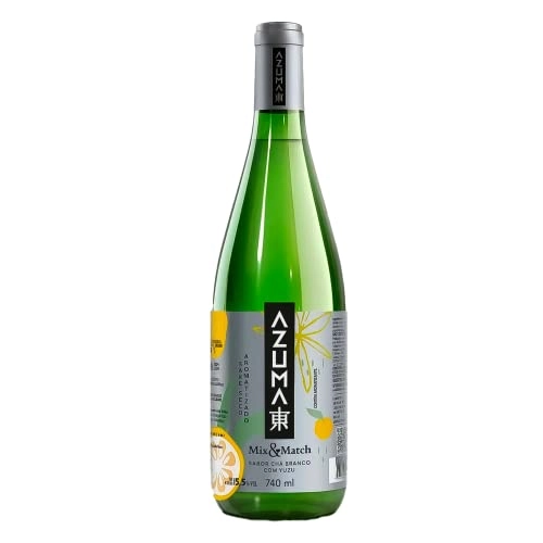 Saquê Seco Chá Branco Com Yuzu Azuma Mix Match Garrafa 740ml