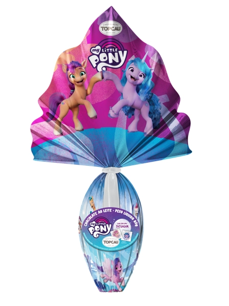 Ovo Pascoa Top Cau 80g My Little Pony
